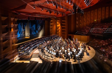 Orchestre national de Lyon sur la scène de l'Auditorium