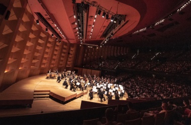 Orchestre national de Lyon sur la scène de l'Auditorium